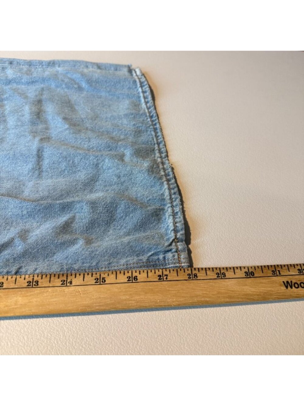 American Eagle Women 12 Short Ultra Wide Leg Jean Super High Rise Lightweight - Picture 10 of 12